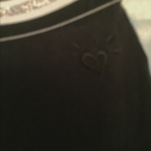 Justice black skirt with built in shorts - Picture 3 of 5